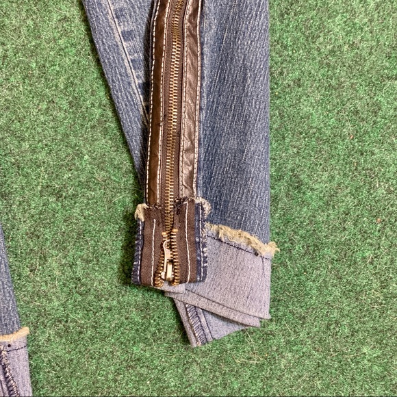 Vintage 1990's Y2k Joe Boxer Side Zipper Jeans - Picture 6 of 11